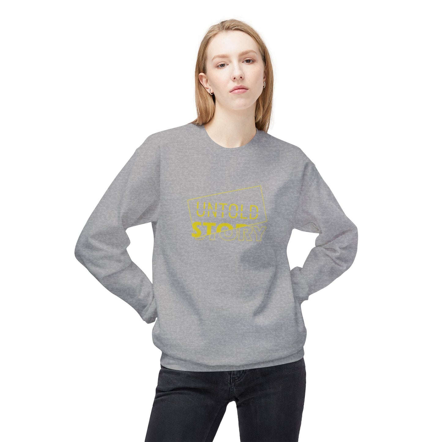 Untold Story_Unisex Midweight Softstyle Fleece Crewneck Sweatshirt
