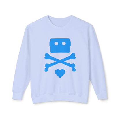 Zima Blue | Unisex Lightweight Crewneck Sweatshirt