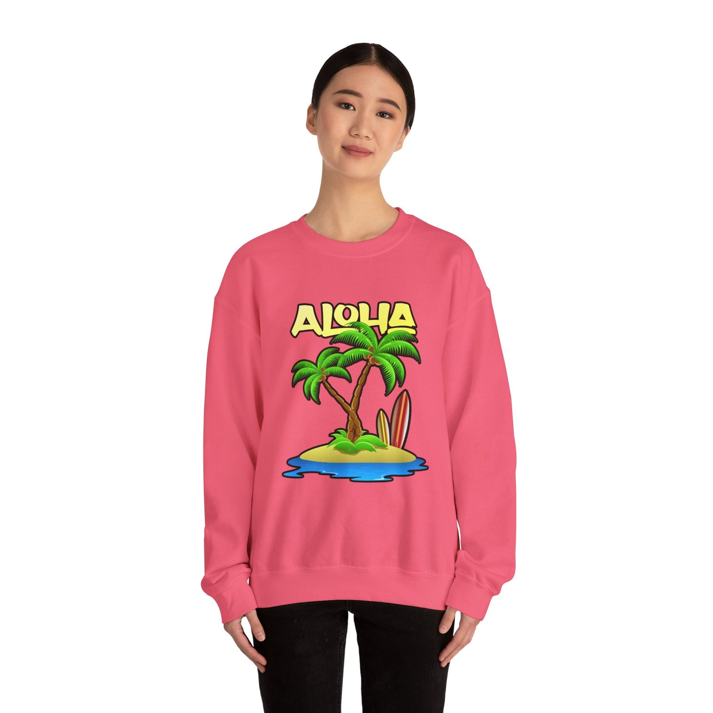 ALOHA | Unisex Heavy Blend™ Crewneck Sweatshirt