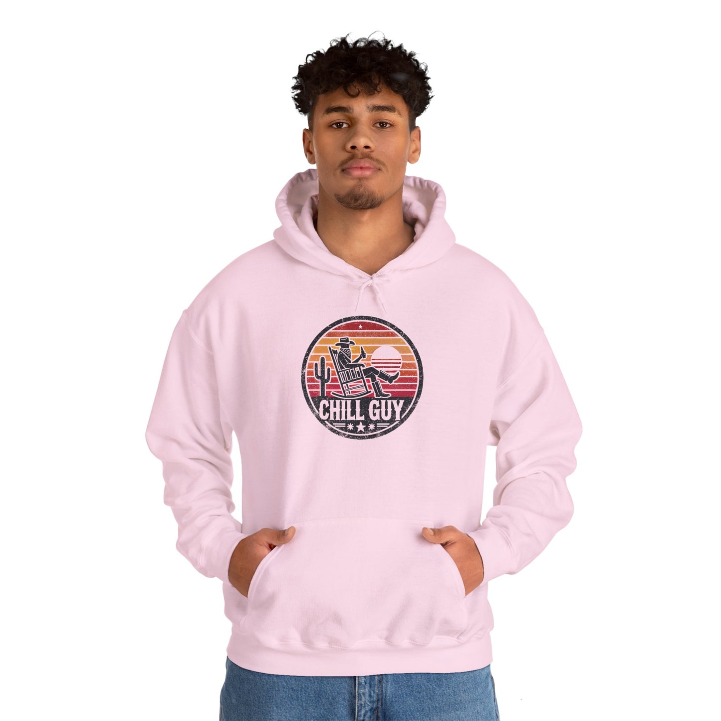 Chill Cowboy | Unisex Heavy Blend™ Hooded Sweatshirt