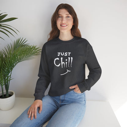 Just Chill | Unisex Heavy Blend™ Crewneck Sweatshirt