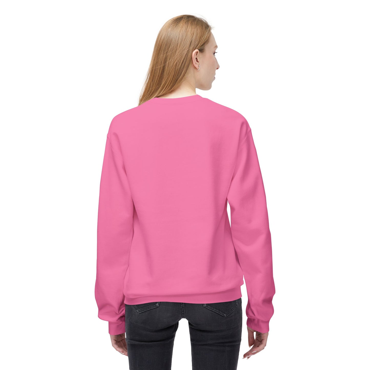 Meow_Unisex Midweight Softstyle Fleece Crewneck Sweatshirt