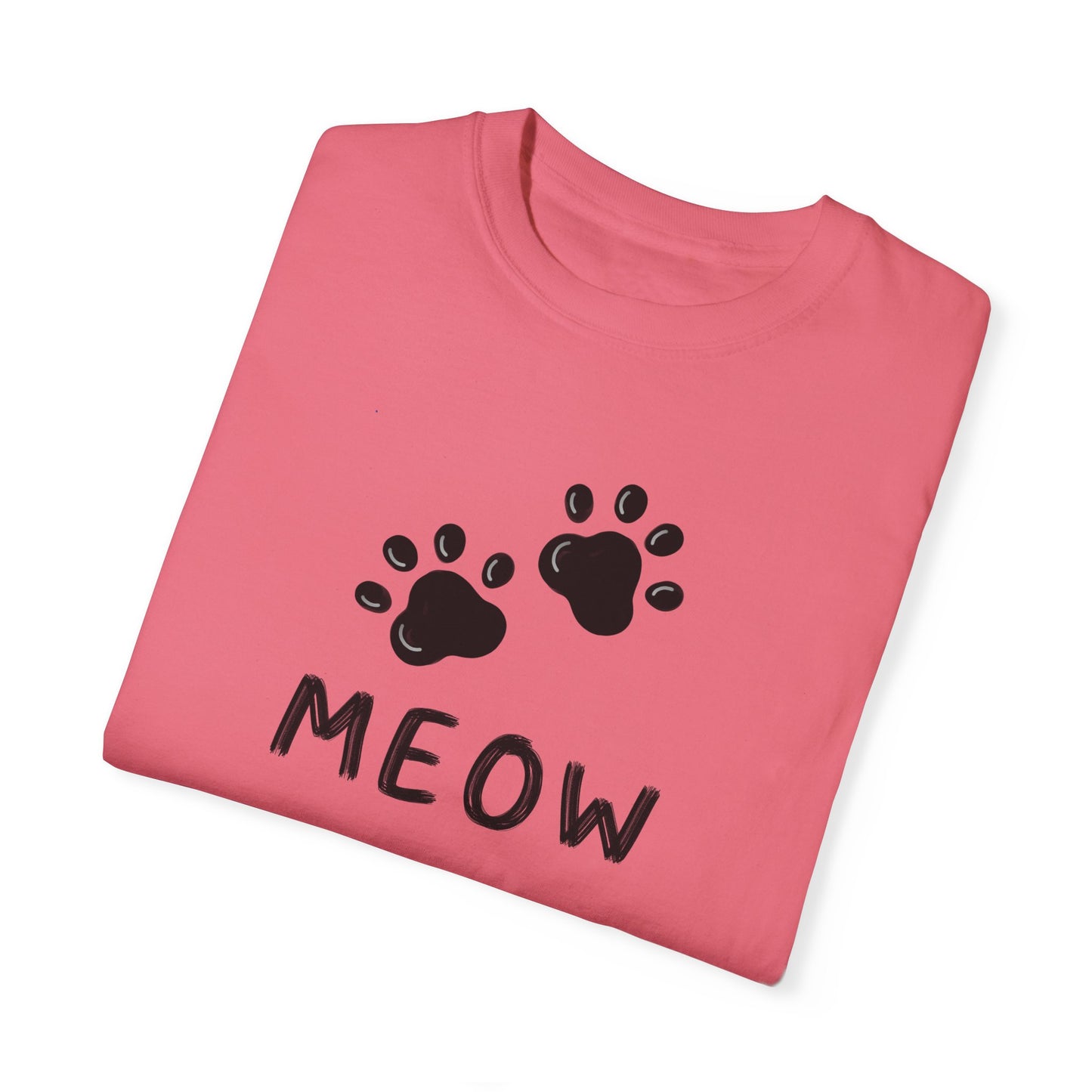 MEOW_Unisex Garment-Dyed T-shirt