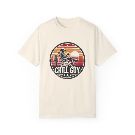 Chill Cowboy | Unisex Garment-Dyed T-shirt