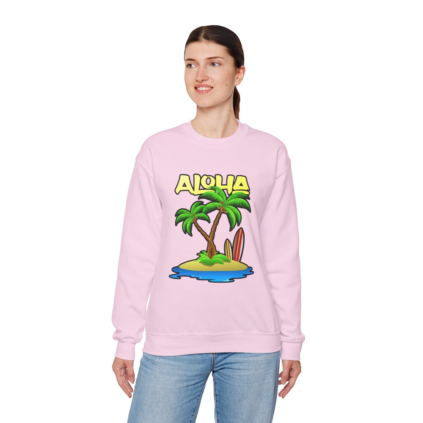 ALOHA | Unisex Heavy Blend™ Crewneck Sweatshirt