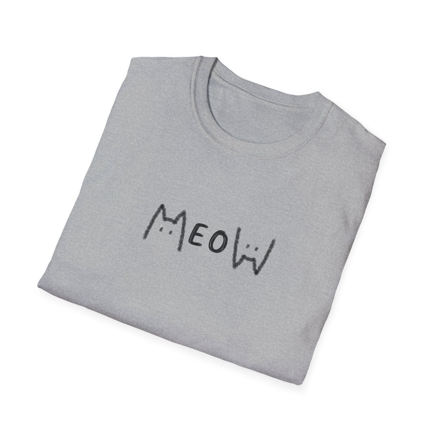 Meow_Unisex Softstyle T-Shirt