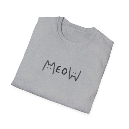 Meow_Unisex Softstyle T-Shirt