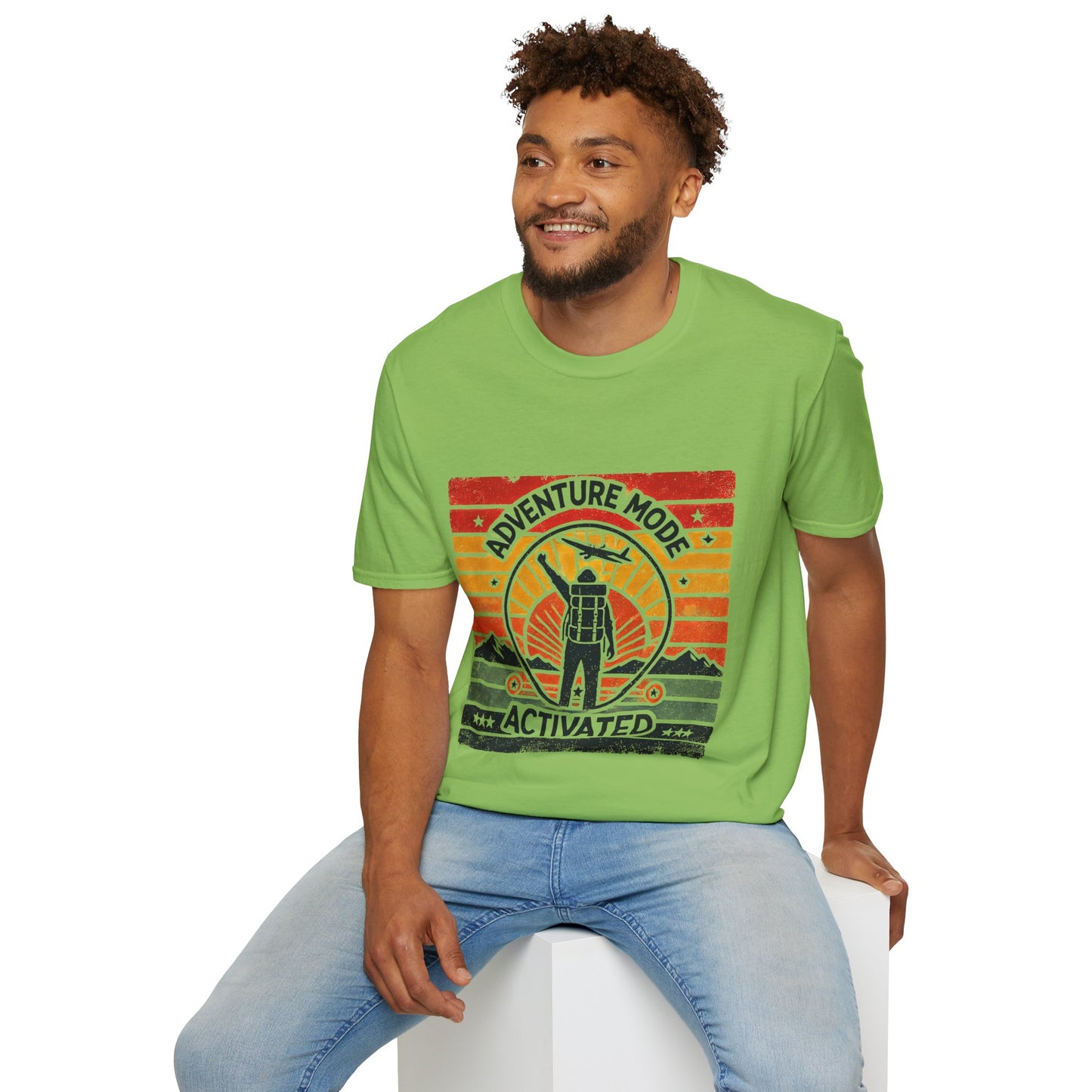 Adventure Mode Activated | Unisex Softstyle T-Shirt