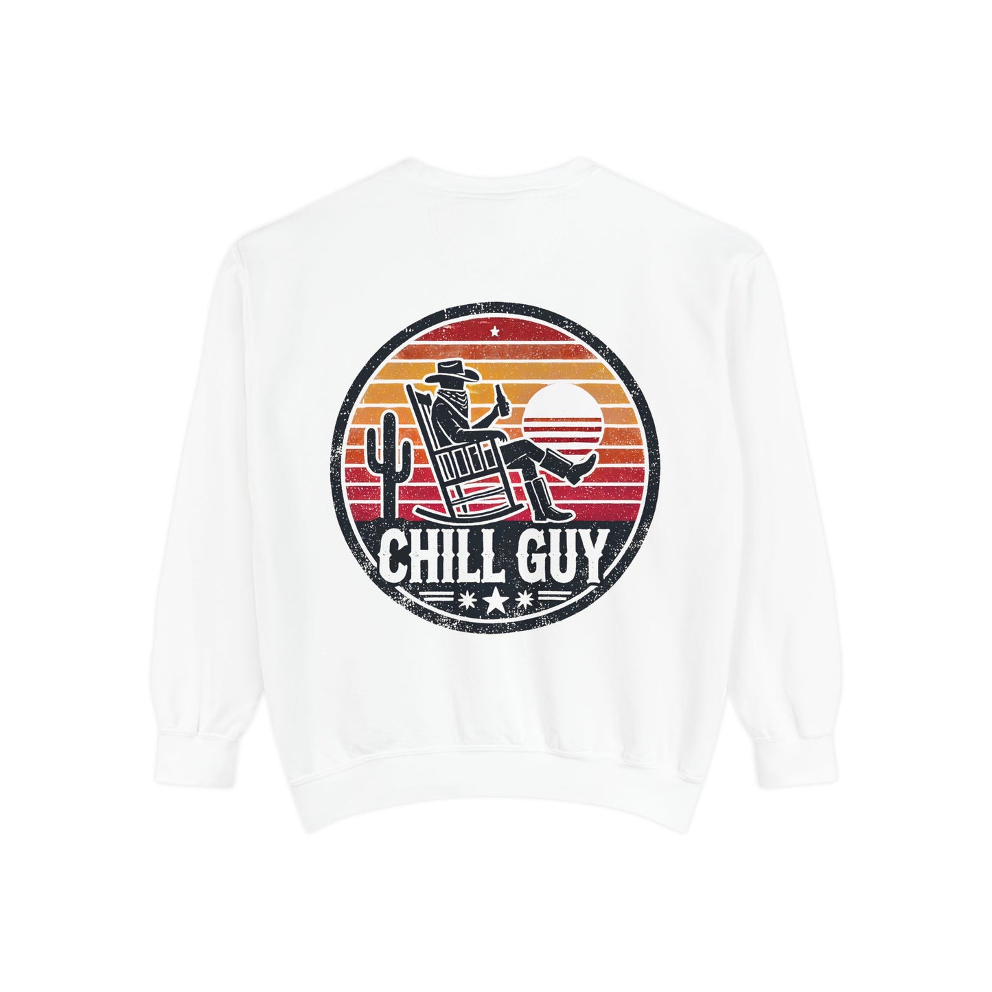 Chill Cowboy | Unisex Garment-Dyed Sweatshirt