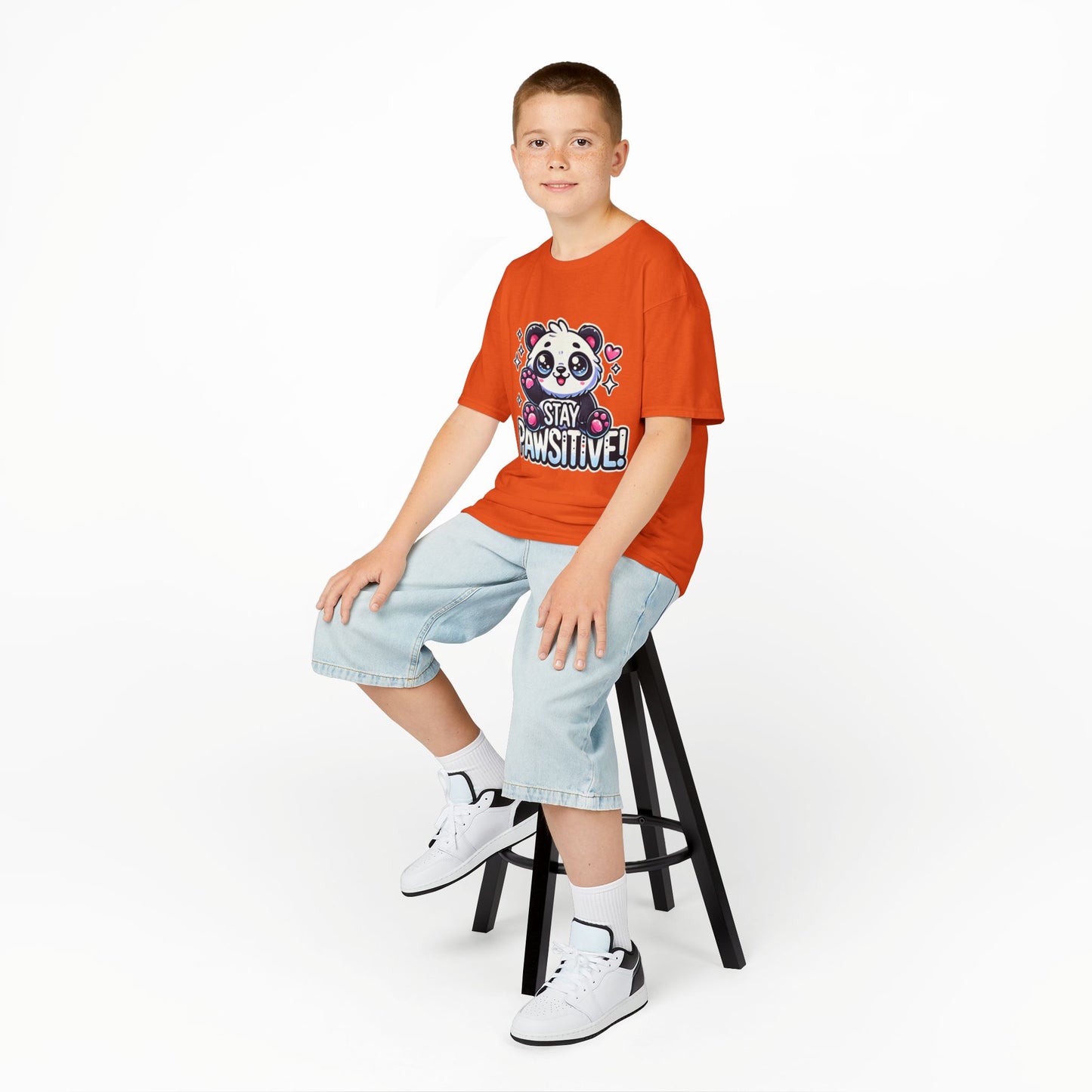 Pawsitive | Kids Heavy Cotton™ Tee