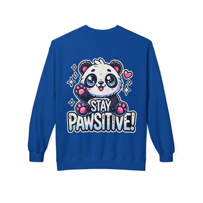 Pawsitive | Unisex Midweight Softstyle Fleece Crewneck Sweatshirt