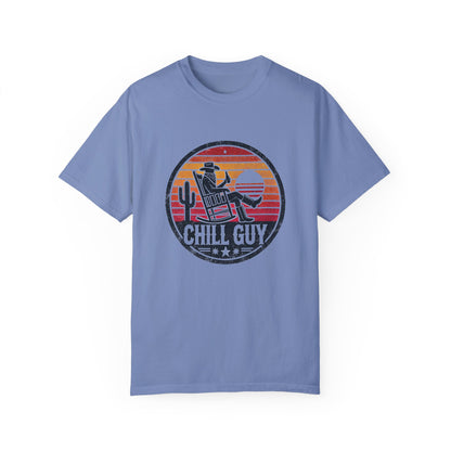 Chill Cowboy | Unisex Garment-Dyed T-shirt