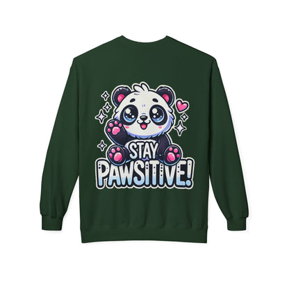Pawsitive | Unisex Midweight Softstyle Fleece Crewneck Sweatshirt