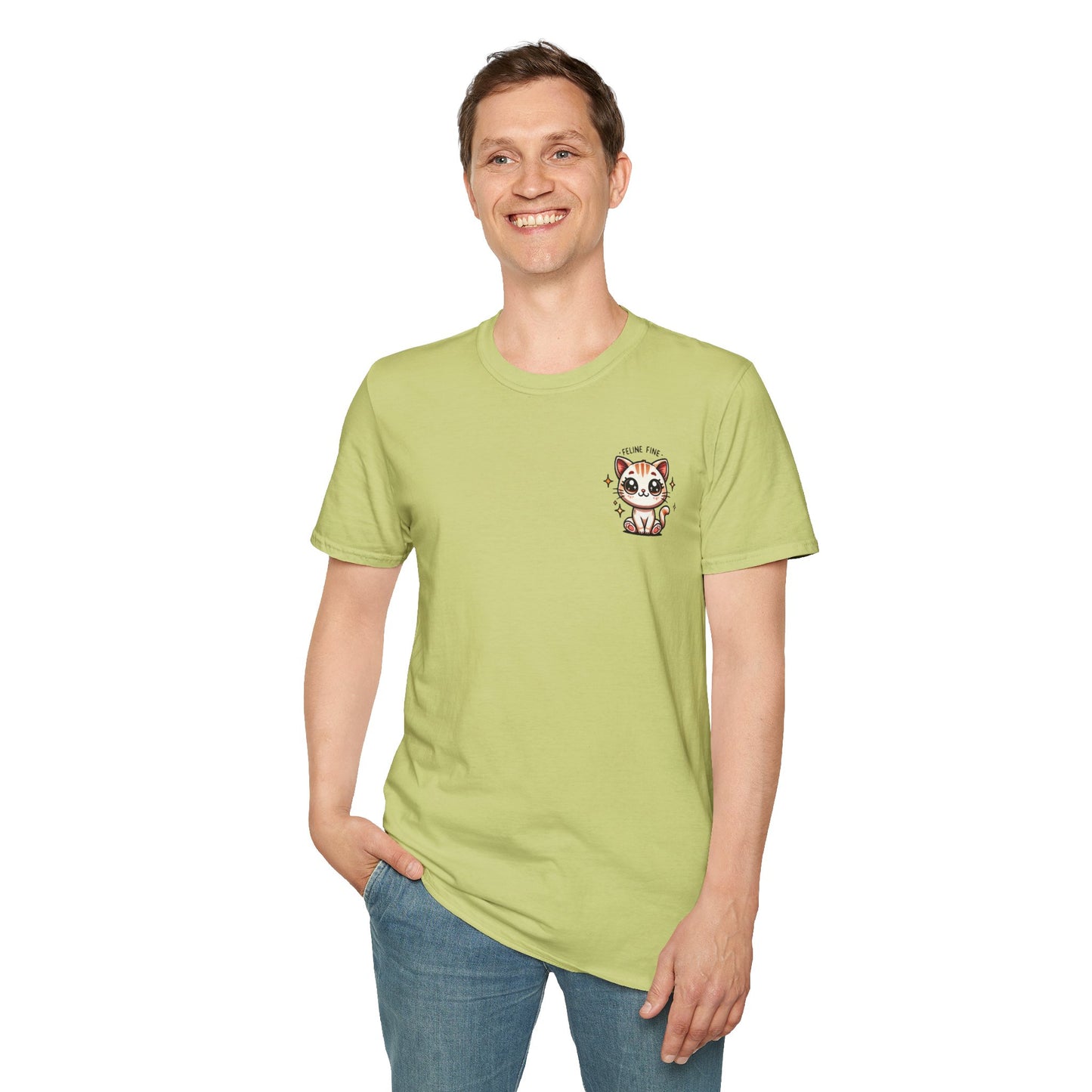 Feline Fine | Unisex Softstyle T-Shirt