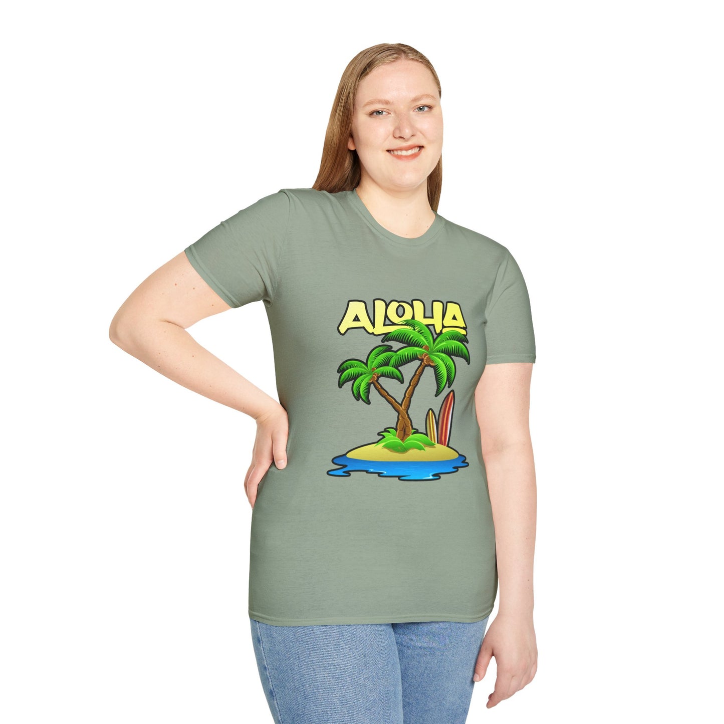 ALOHA | Unisex Softstyle T-Shirt