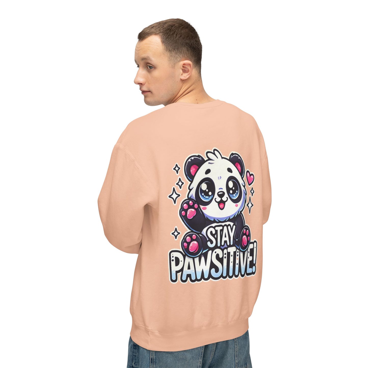 Pawsitive | Unisex Lightweight Crewneck Sweatshirt