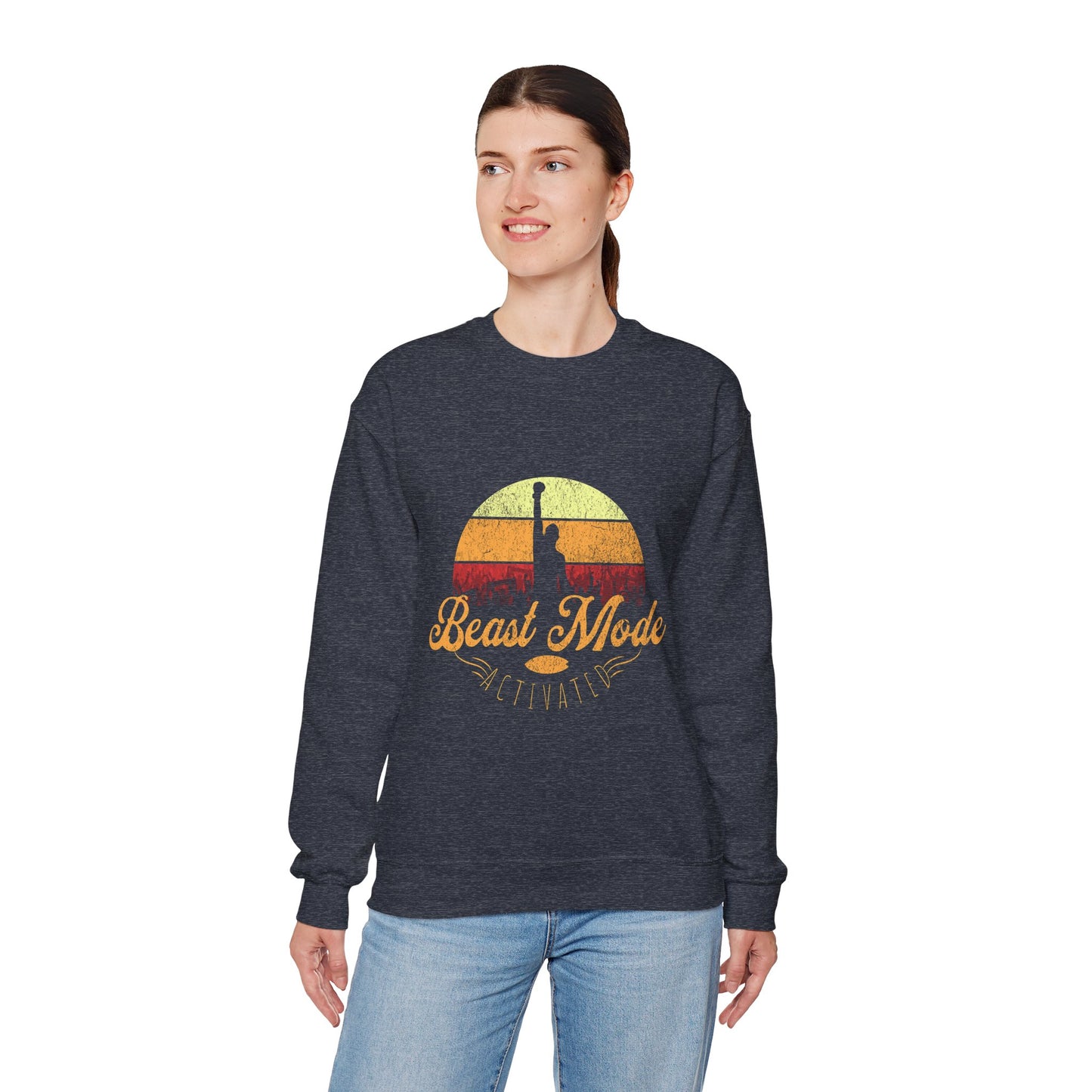 Beast Mode Activated | Unisex Heavy Blend™ Crewneck Sweatshirt