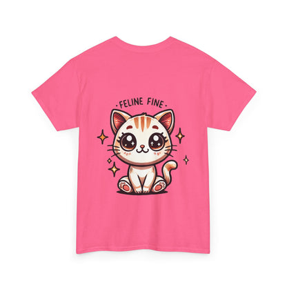 Feline Fine | Unisex Heavy Cotton Tee