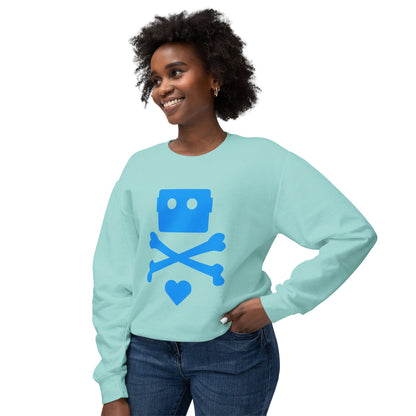 Zima Blue | Unisex Lightweight Crewneck Sweatshirt