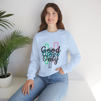 Good Vibes Only | Unisex Heavy Blend™ Crewneck Sweatshirt