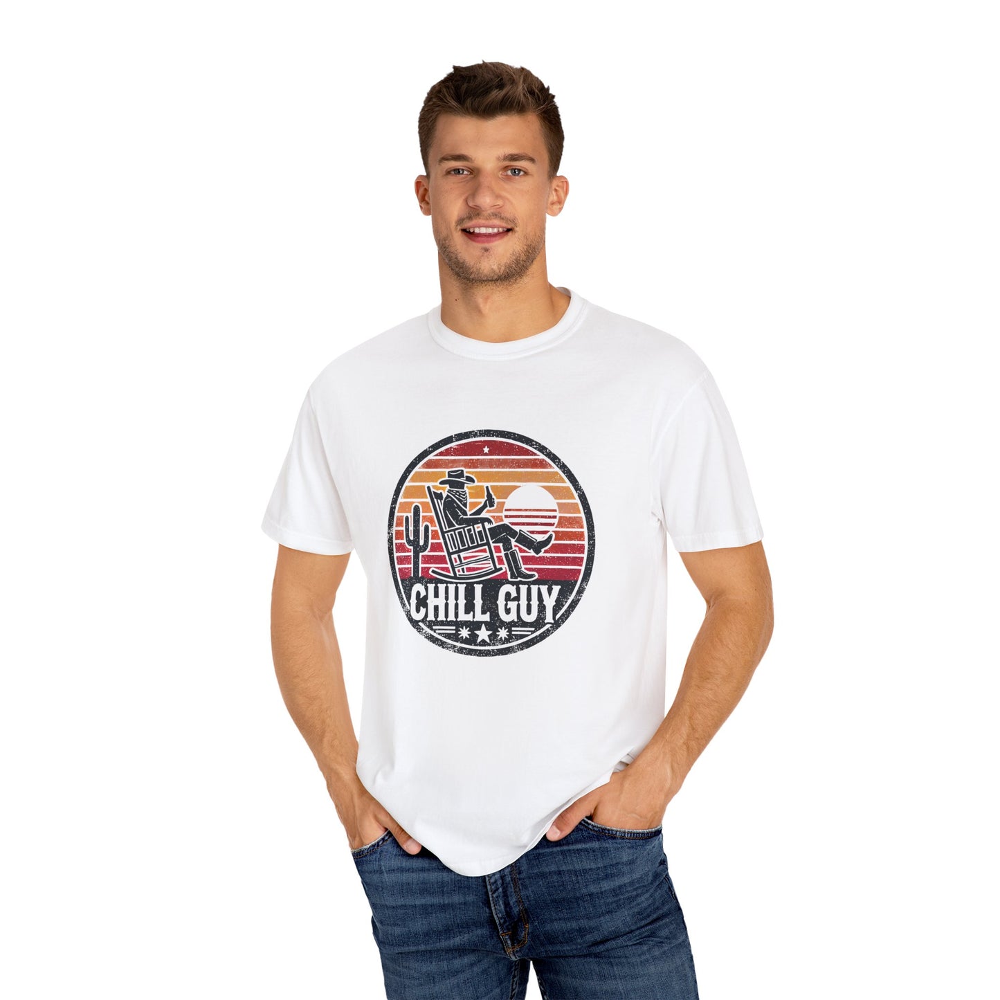 Chill Cowboy | Unisex Garment-Dyed T-shirt