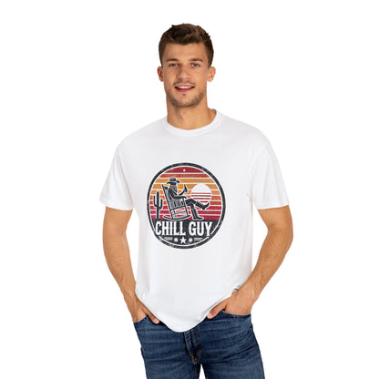 Chill Cowboy | Unisex Garment-Dyed T-shirt