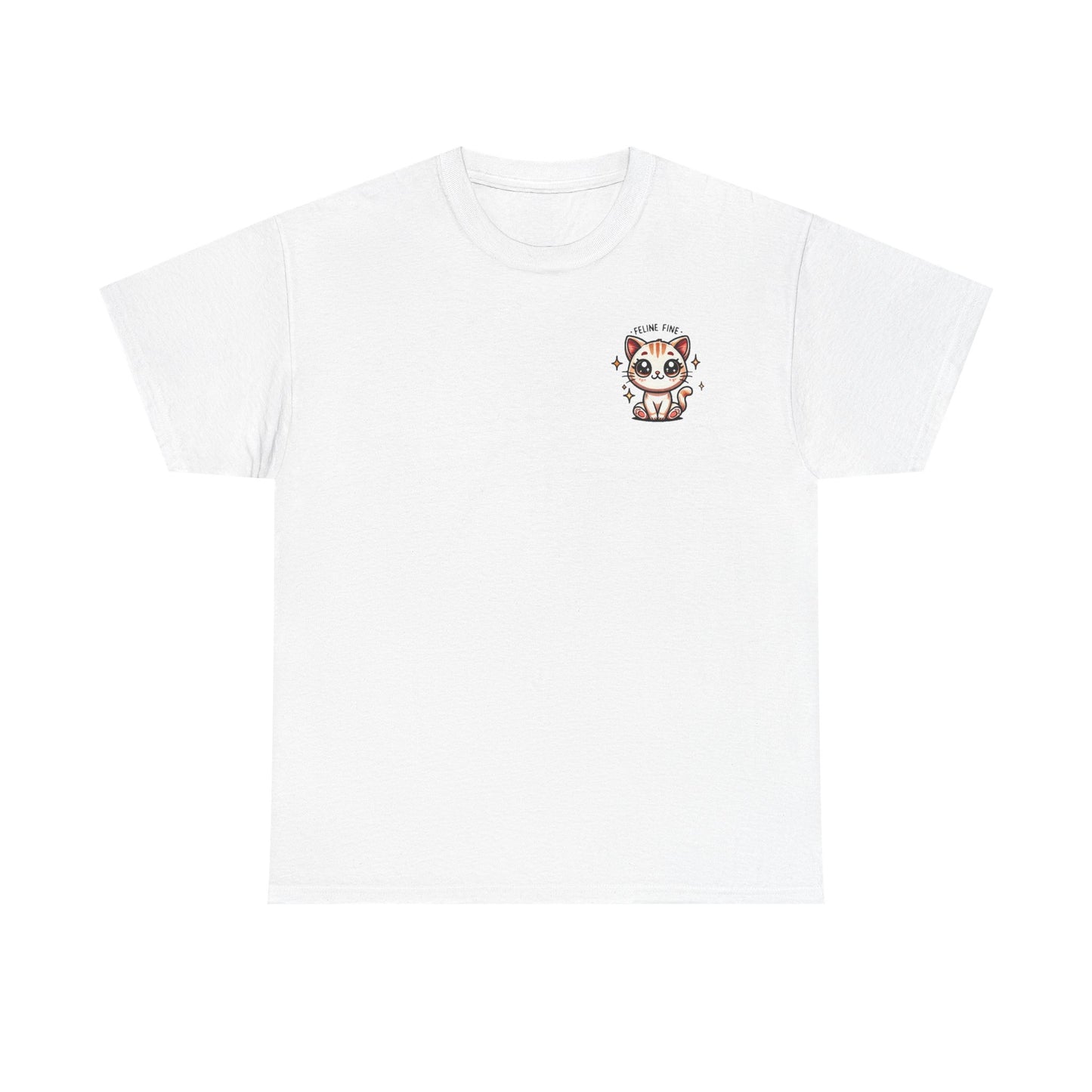 Feline Fine | Unisex Heavy Cotton Tee