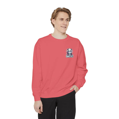 Pawsitive | Unisex Garment-Dyed Sweatshirt