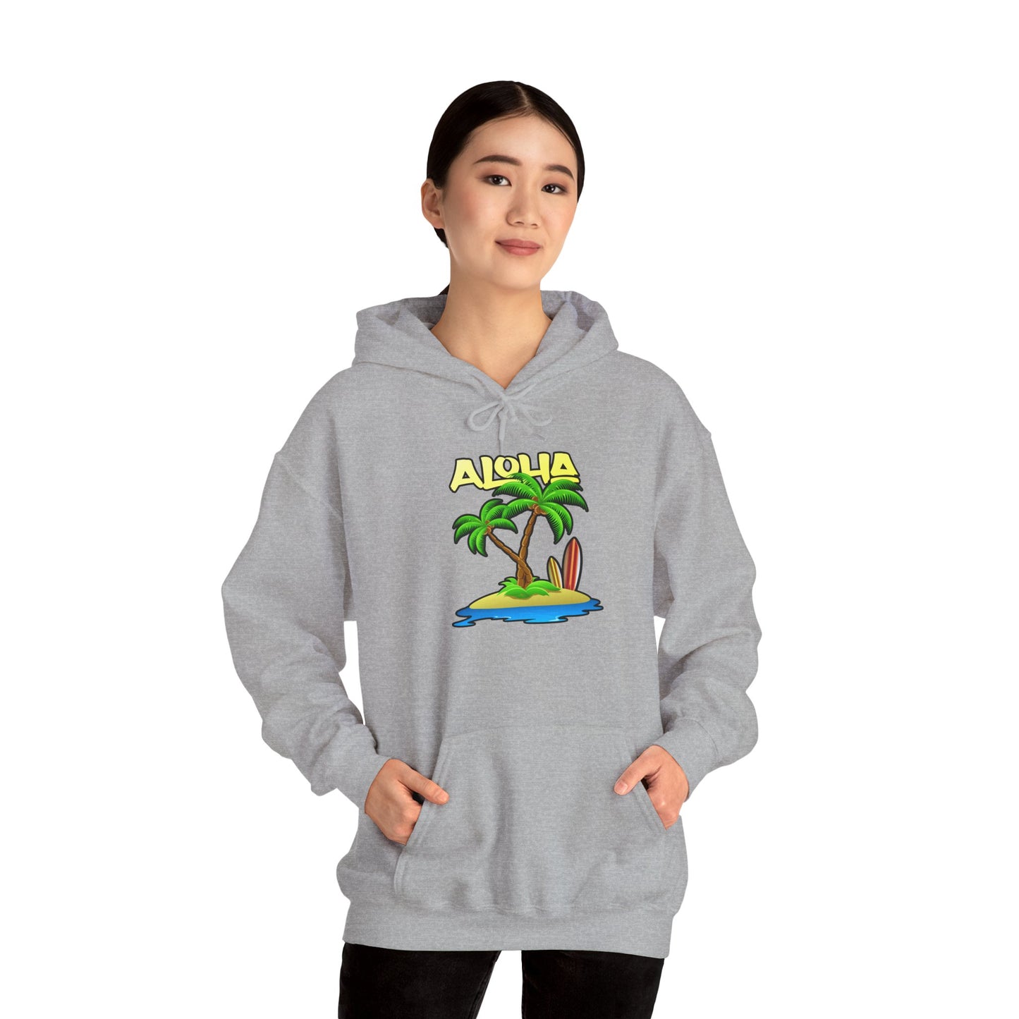 ALOHA | Unisex Heavy Blend™ Hooded Sweatshirt