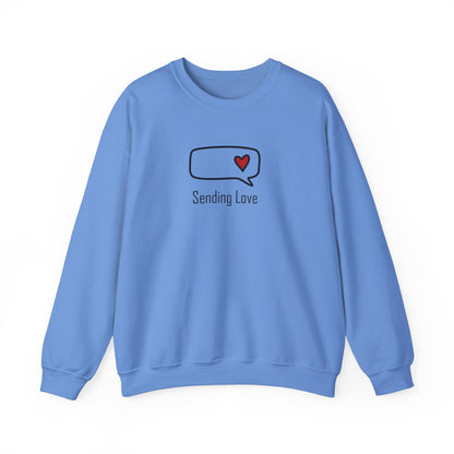 Sending Love_Unisex Heavy Blend™ Crewneck Sweatshirt