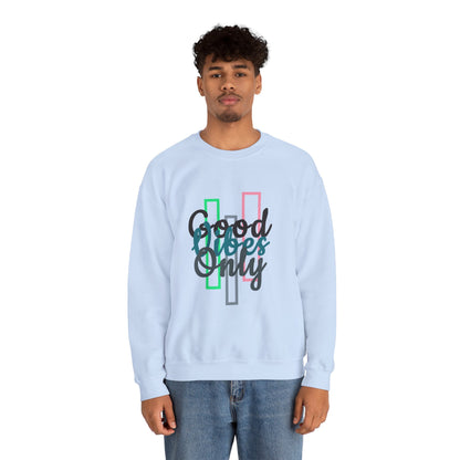 Good Vibes Only | Unisex Heavy Blend™ Crewneck Sweatshirt