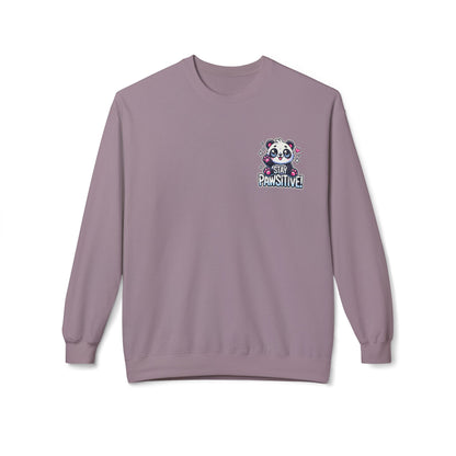 Pawsitive | Unisex Midweight Softstyle Fleece Crewneck Sweatshirt