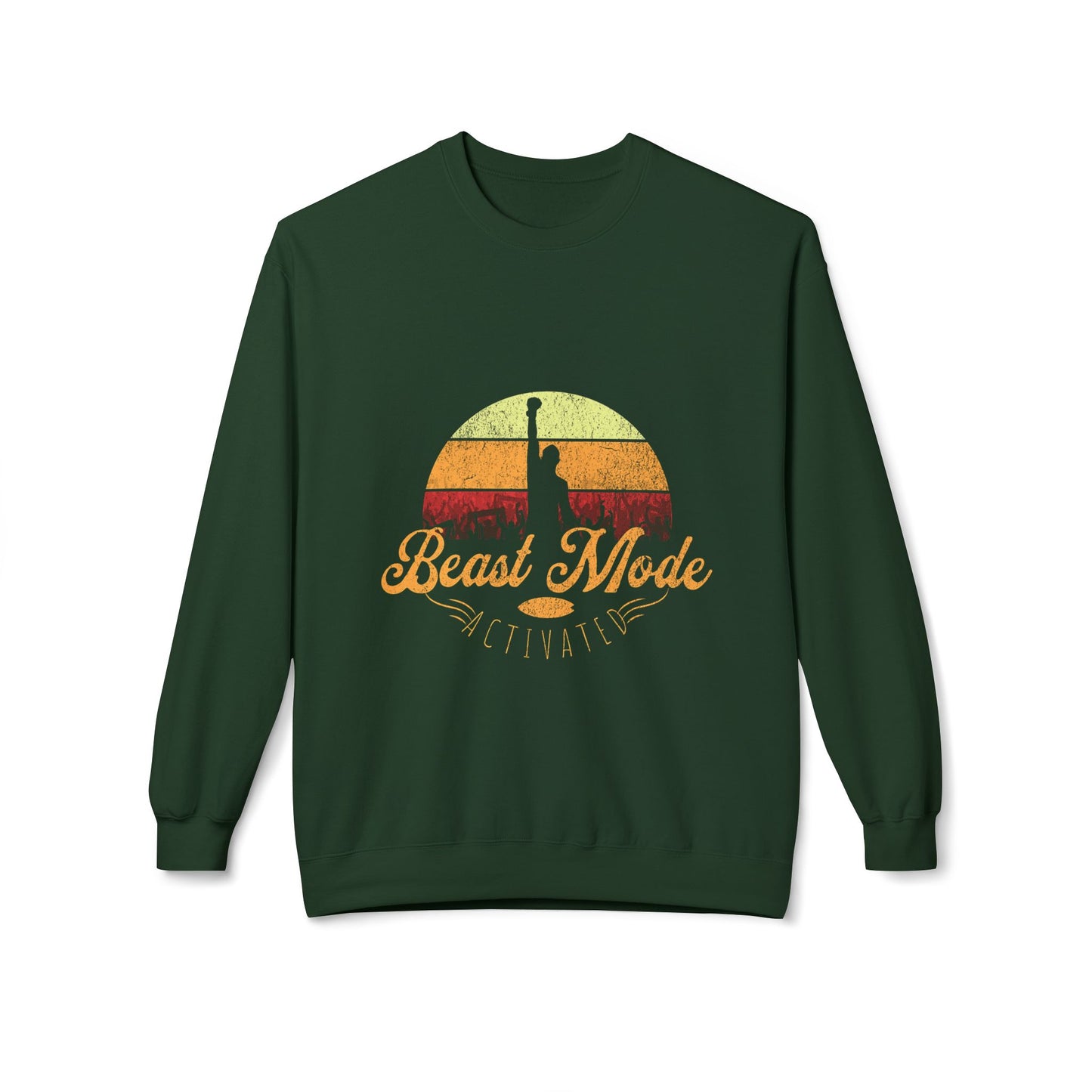 Beast Mode Activated | Unisex Midweight Softstyle Fleece Crewneck Sweatshirt