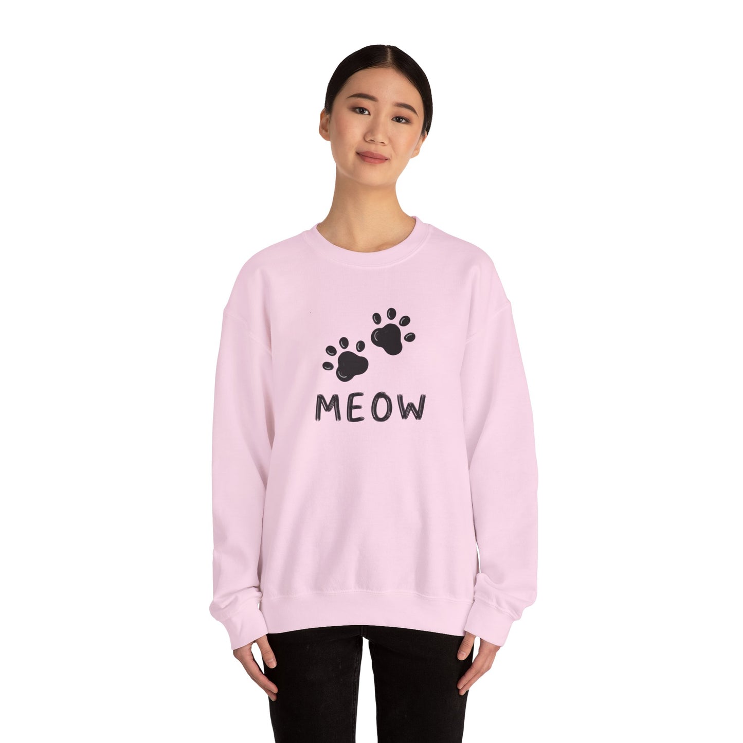 MEOW_Unisex Heavy Blend™ Crewneck Sweatshirt