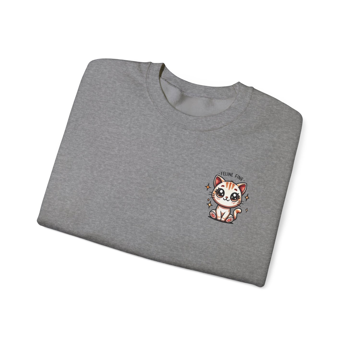Feline Fine | Unisex Heavy Blend™ Crewneck Sweatshirt