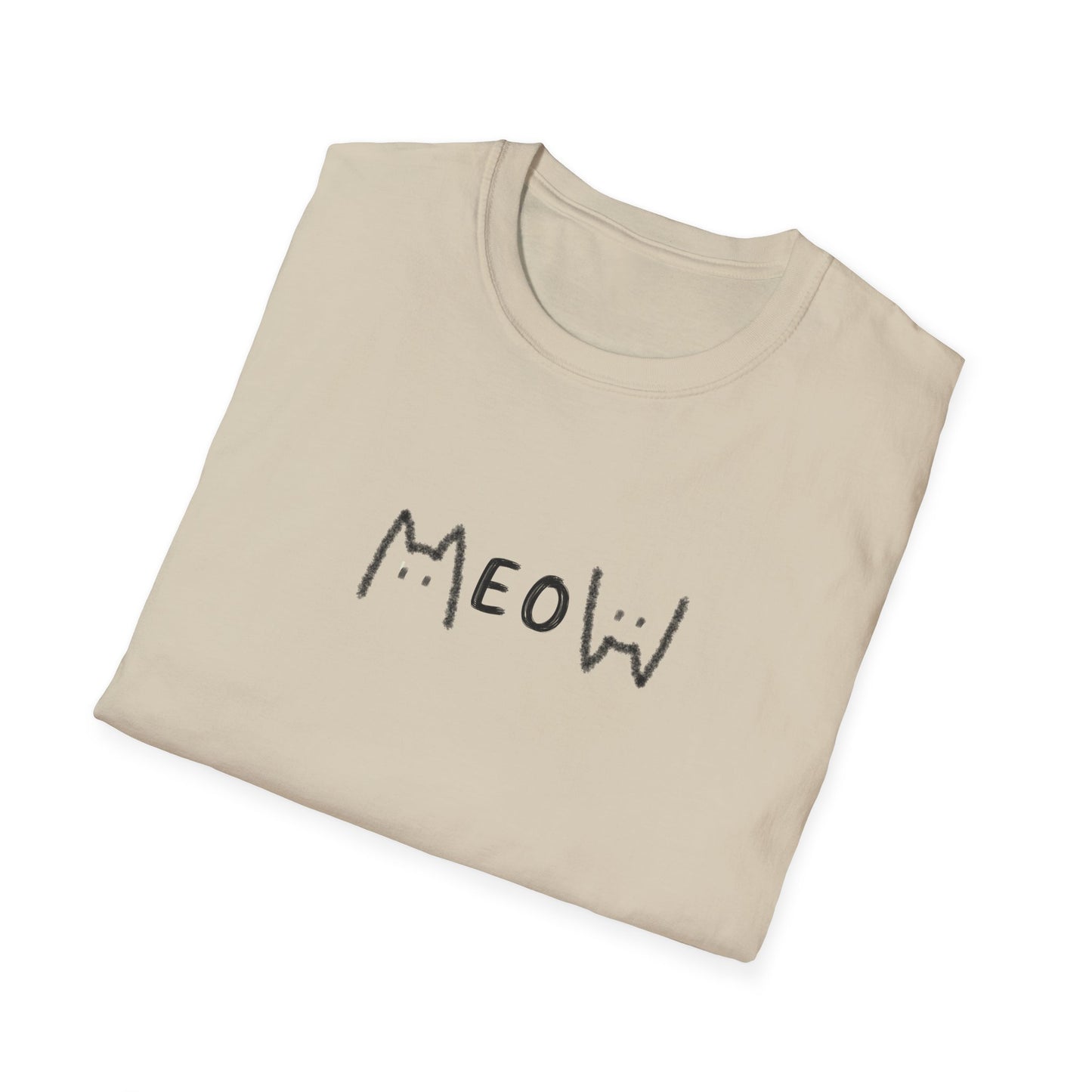 Meow_Unisex Softstyle T-Shirt
