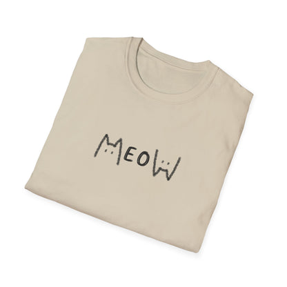 Meow_Unisex Softstyle T-Shirt