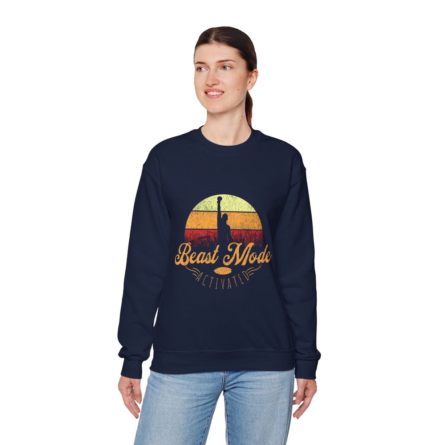 Beast Mode Activated | Unisex Heavy Blend™ Crewneck Sweatshirt
