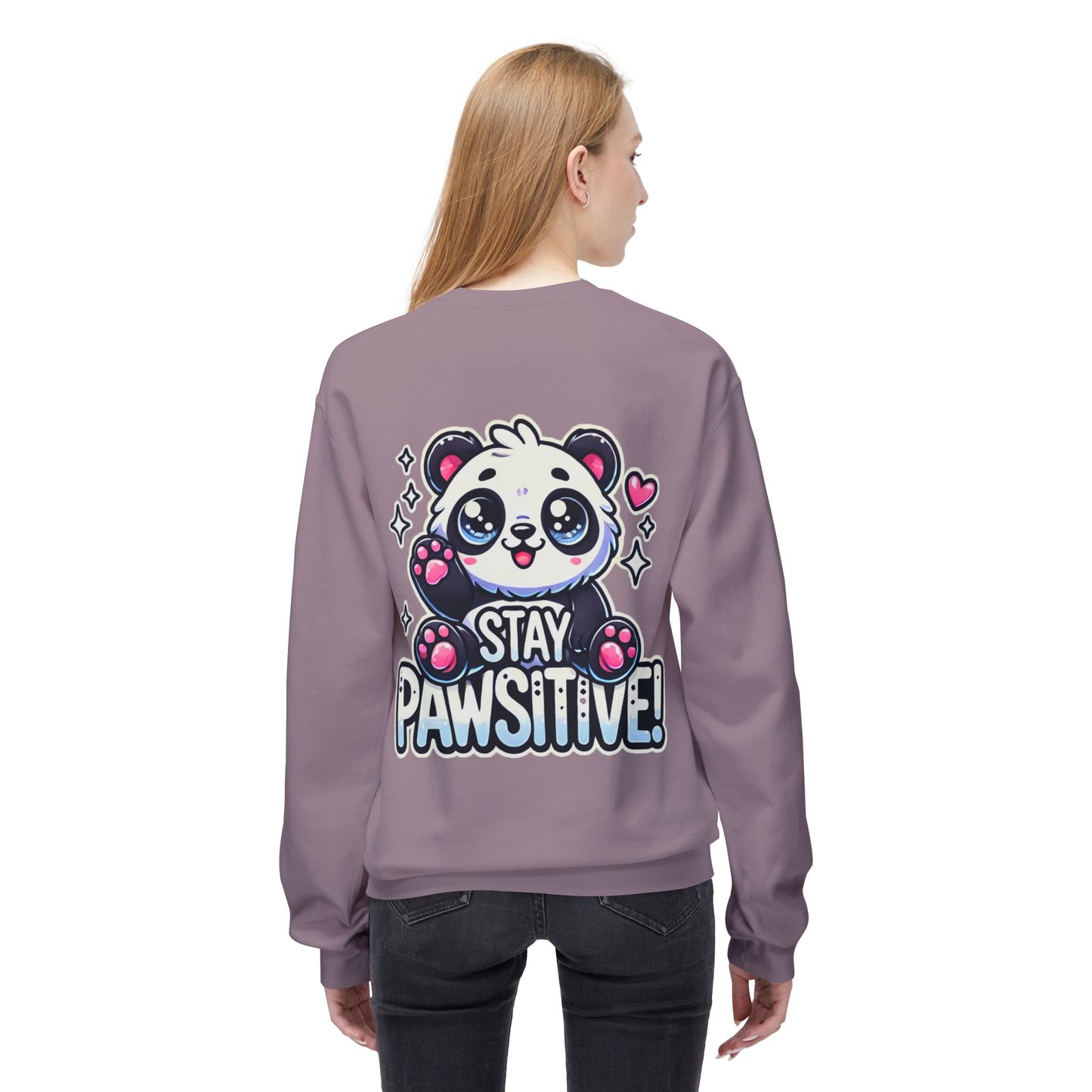 Pawsitive | Unisex Midweight Softstyle Fleece Crewneck Sweatshirt