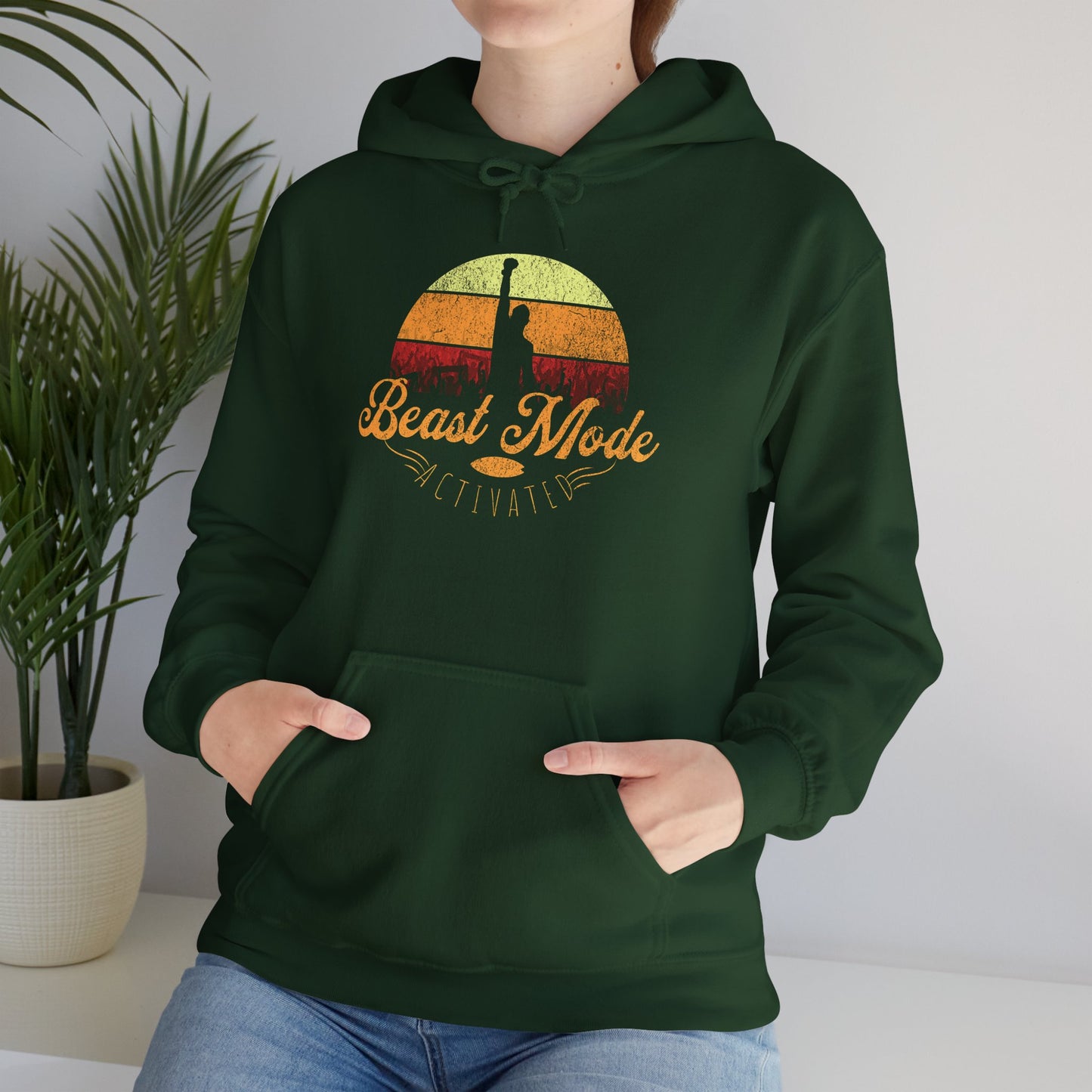 Beast Mode Activated | Unisex Heavy Blend™ Hooded Sweatshirt