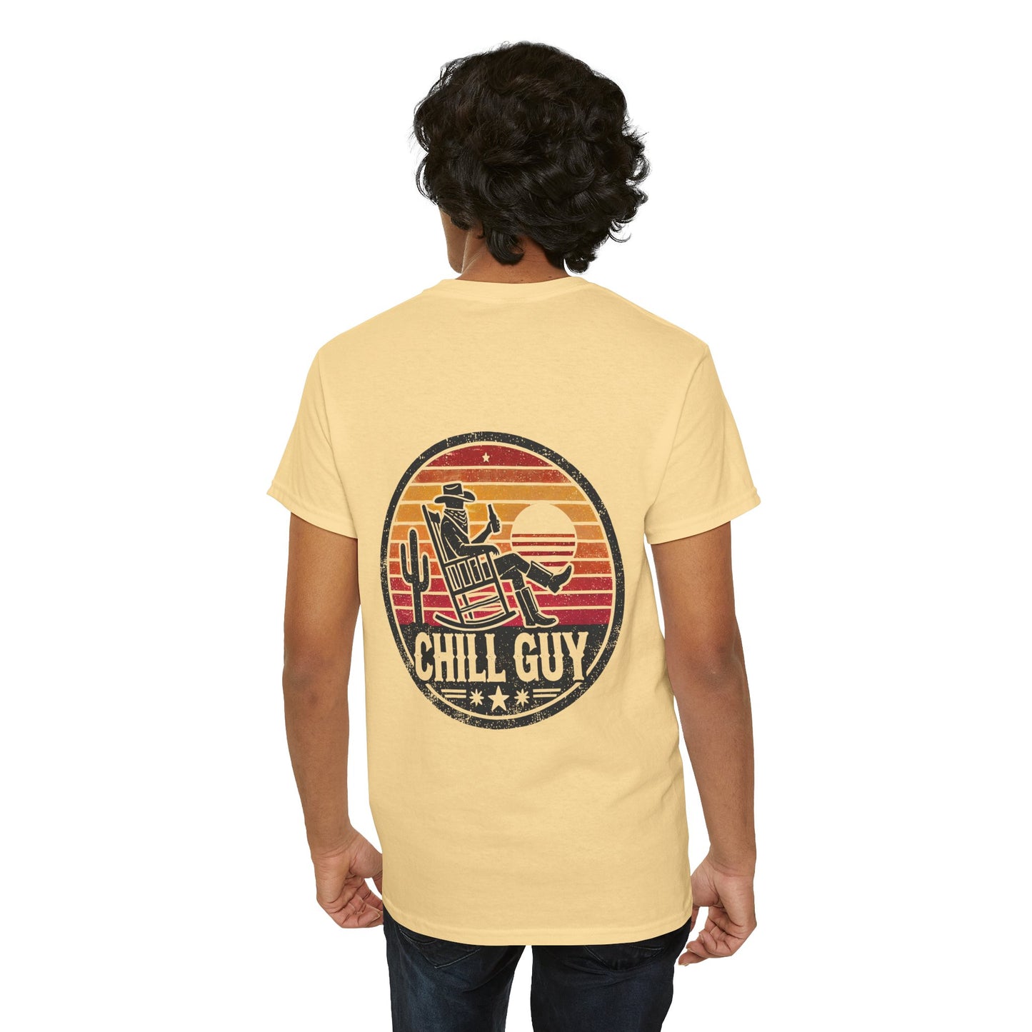 Chill Cowboy | Unisex Heavy Cotton Tee