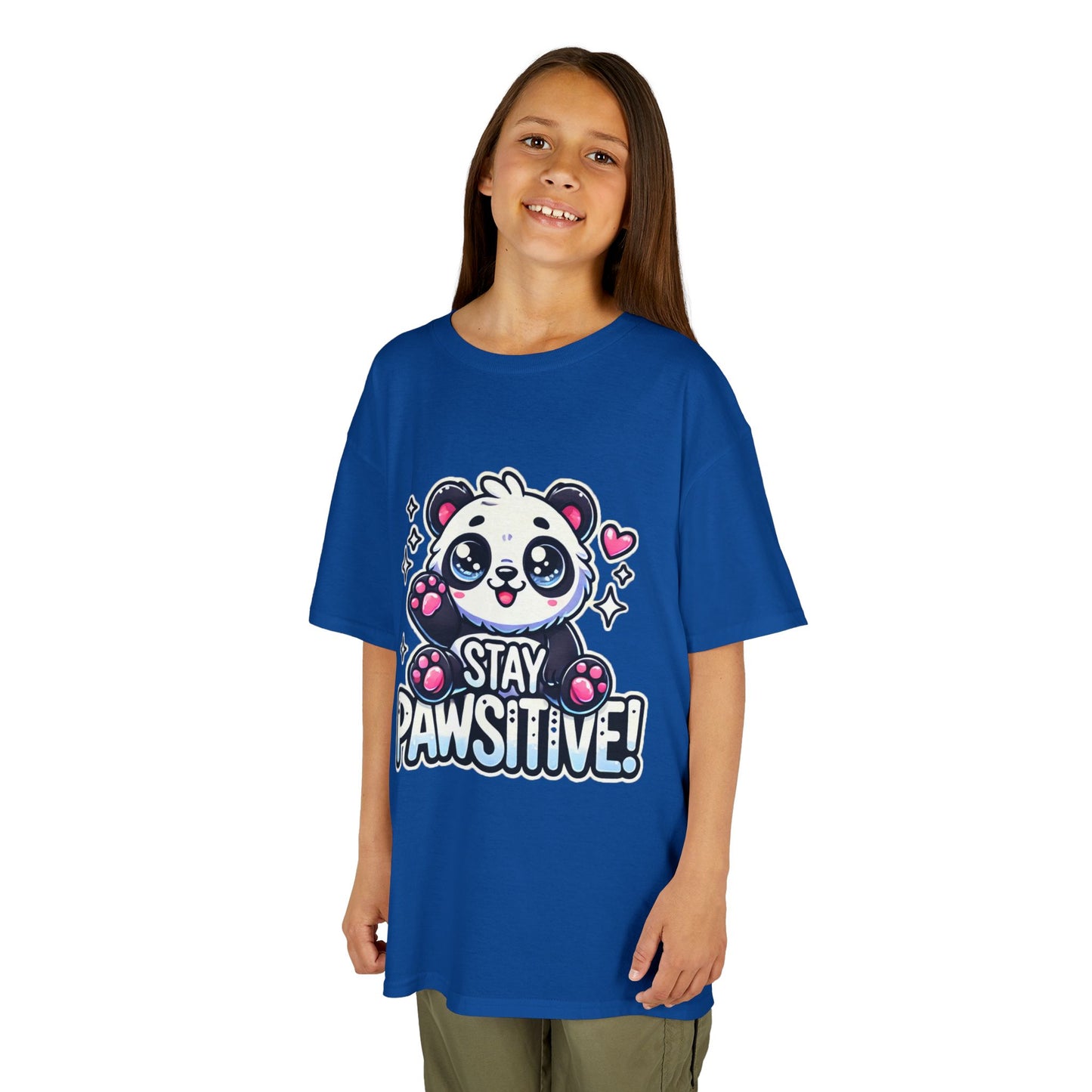 Pawsitive | Kids Heavy Cotton™ Tee