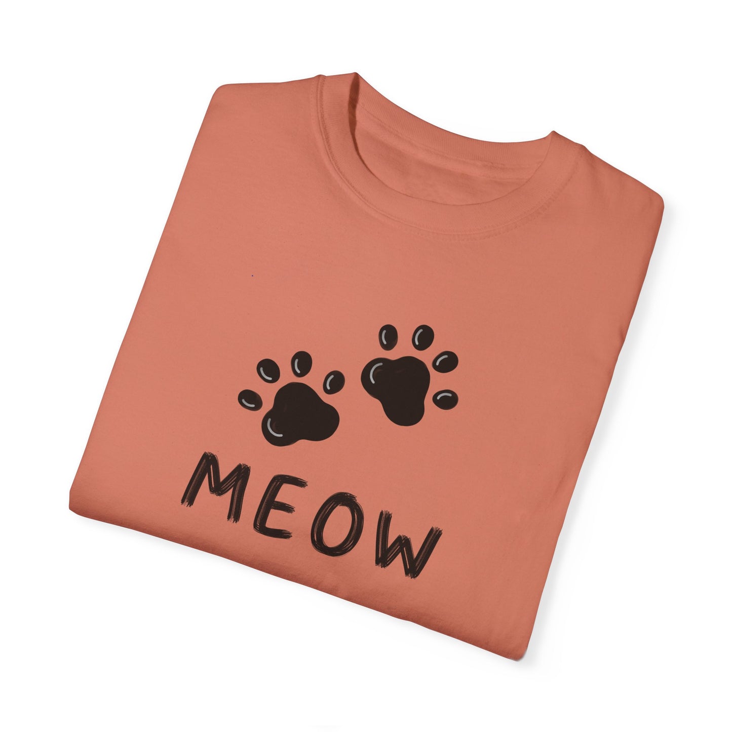 MEOW_Unisex Garment-Dyed T-shirt