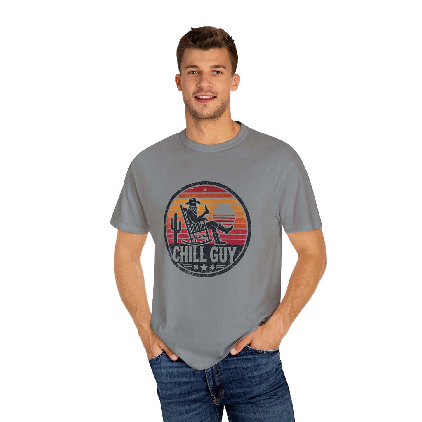 Chill Cowboy | Unisex Garment-Dyed T-shirt
