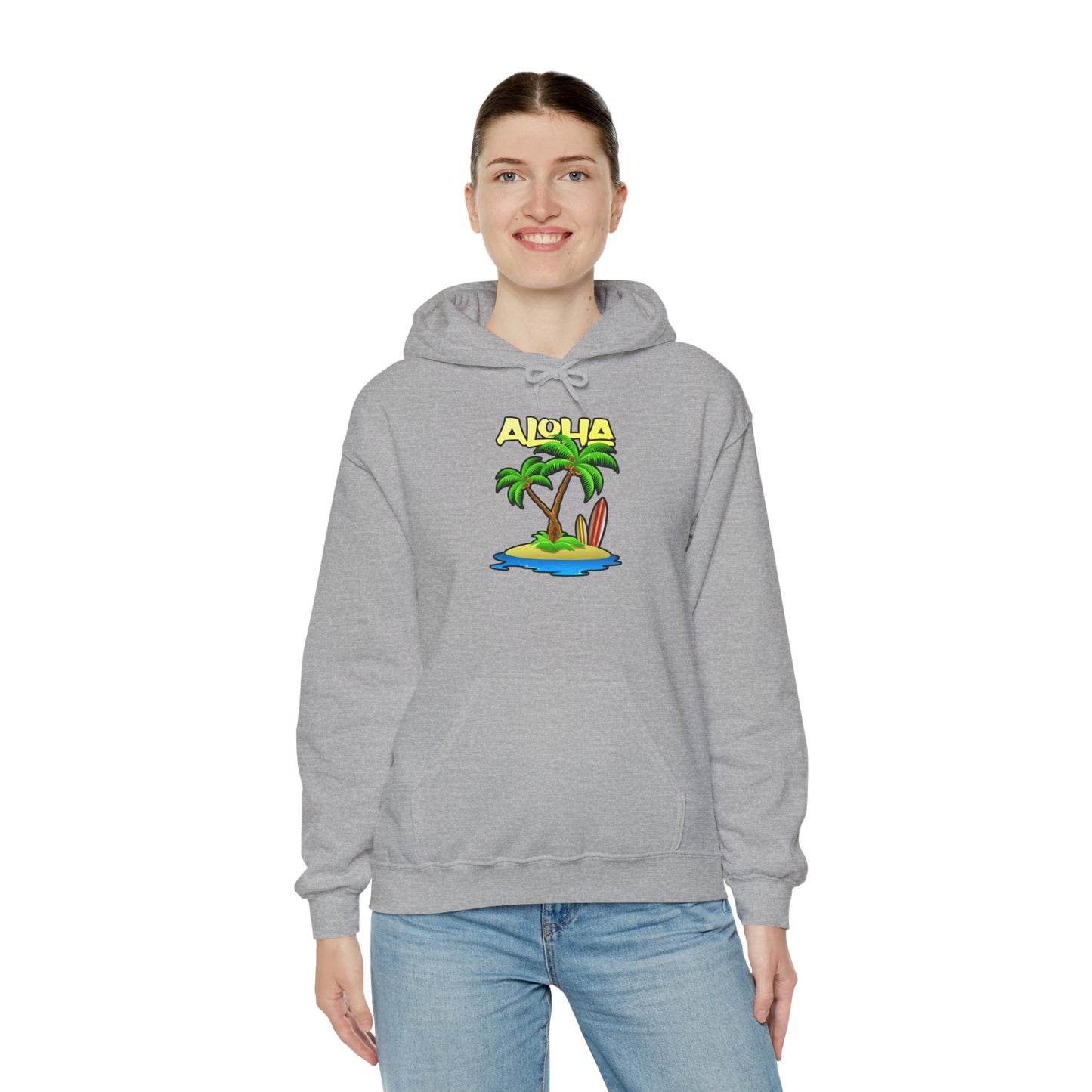 ALOHA | Unisex Heavy Blend™ Hooded Sweatshirt