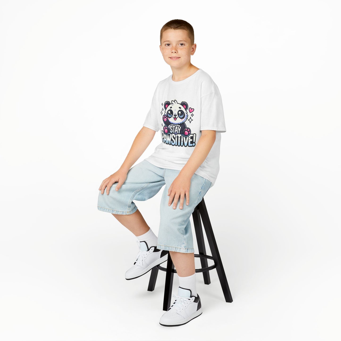 Pawsitive | Kids Heavy Cotton™ Tee