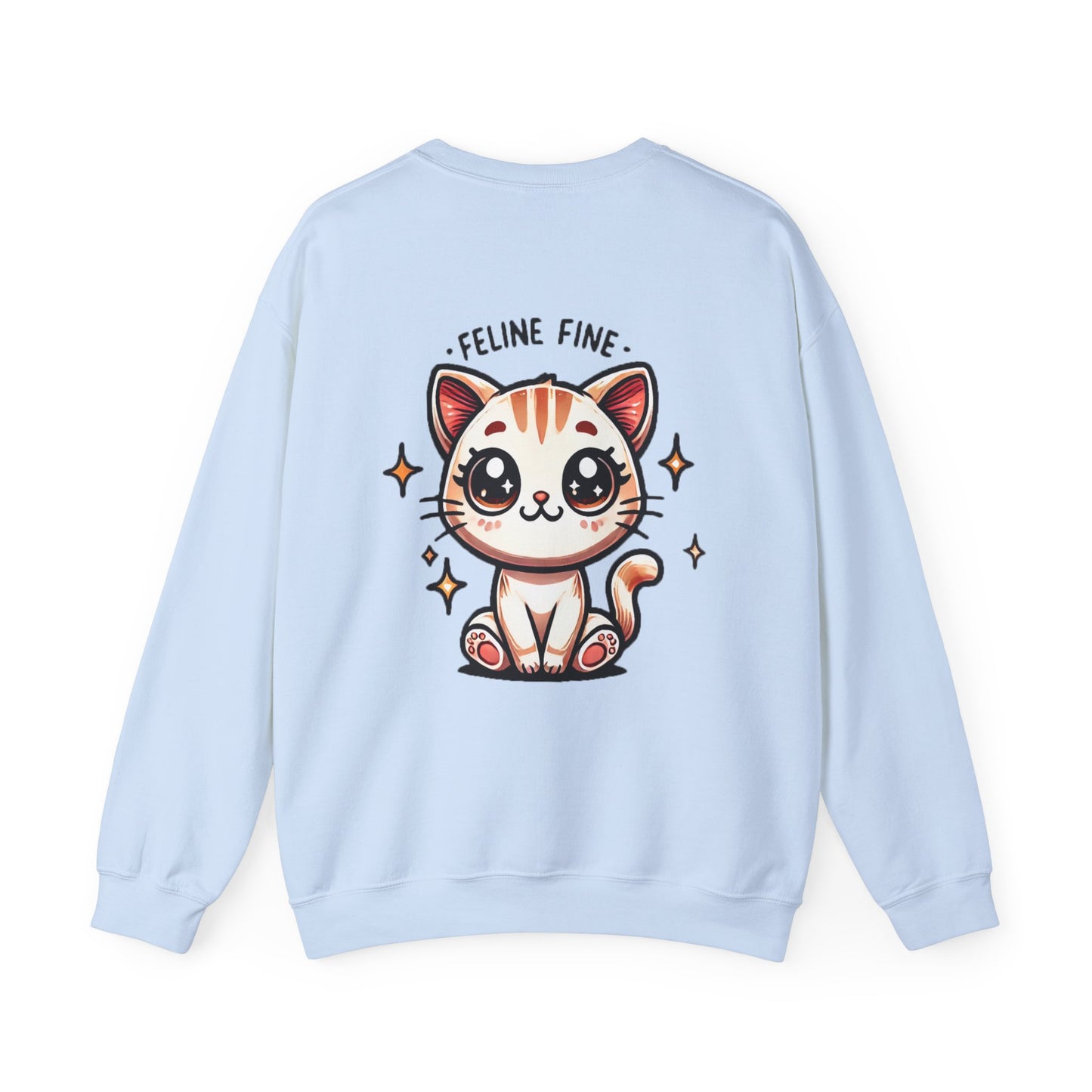 Feline Fine | Unisex Heavy Blend™ Crewneck Sweatshirt