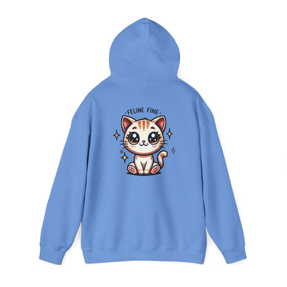 Feline Fine | Unisex Heavy Blend™ Hooded Sweatshirt