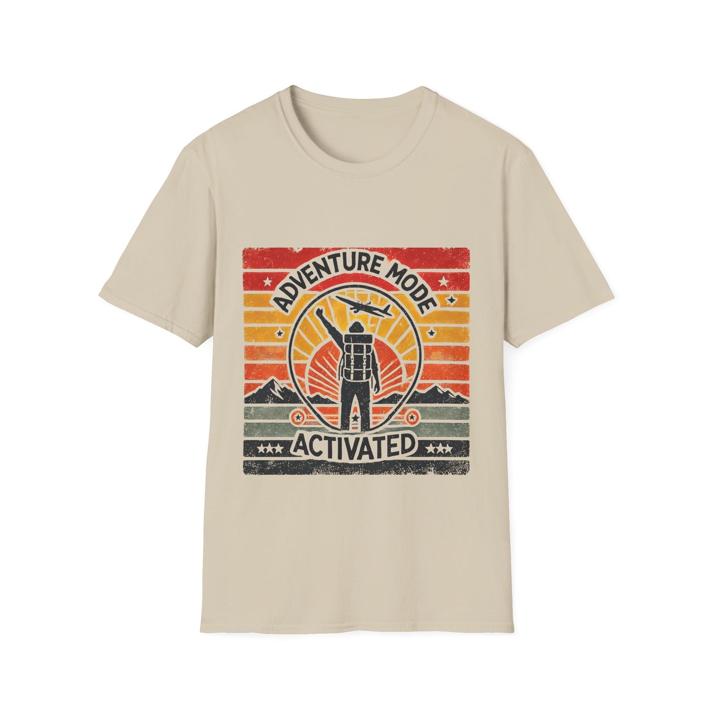 Adventure Mode Activated | Unisex Softstyle T-Shirt