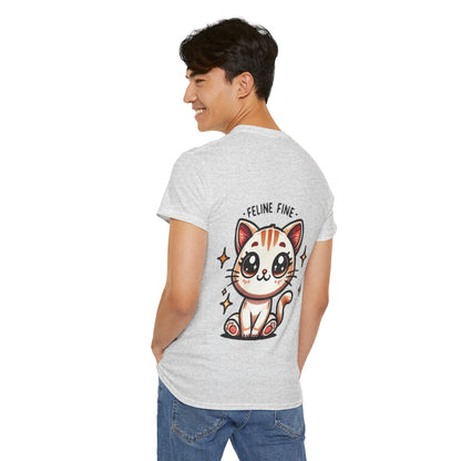 Feline Fine | Unisex Heavy Cotton Tee
